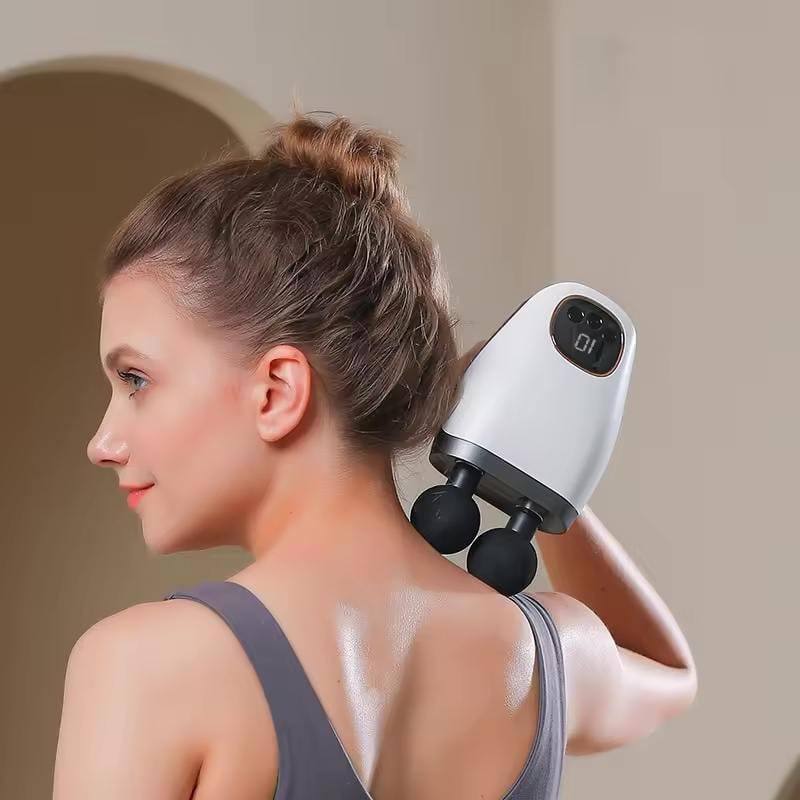 Массажер для мышц Massage Gun MP-921 ручной аккумуляторный 25W - фото 2