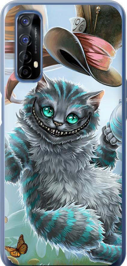 Чехол на Realme 7 Чеширский кот 2 (3993u-2081-42517)