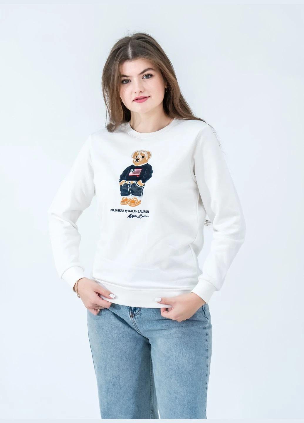 Світшот жіночий Ralph Lauren Polo Bear S-5083WT L (S-5083WT L) - фото 3