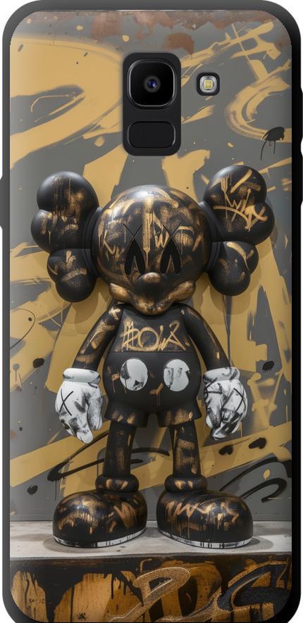 Чехол на Samsung Galaxy J6 2018 Bronze kaws (6097b-1486-42517)
