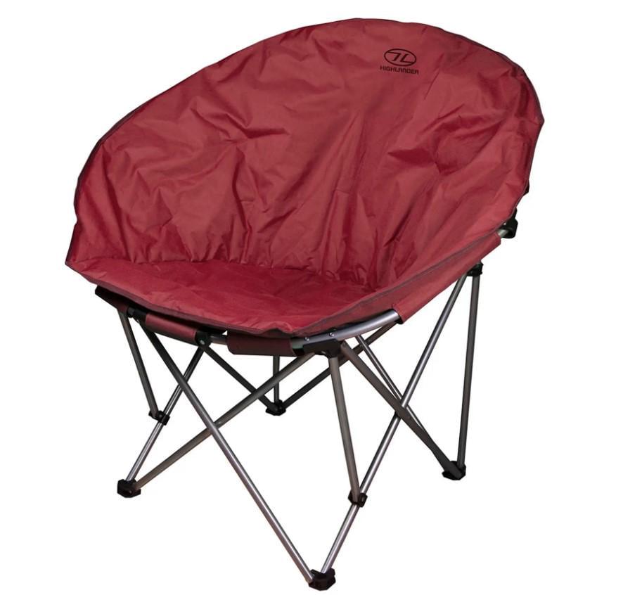 Стул туристический кемпинговый Highlander Moon Chair Burgundy (FUR085-BR)