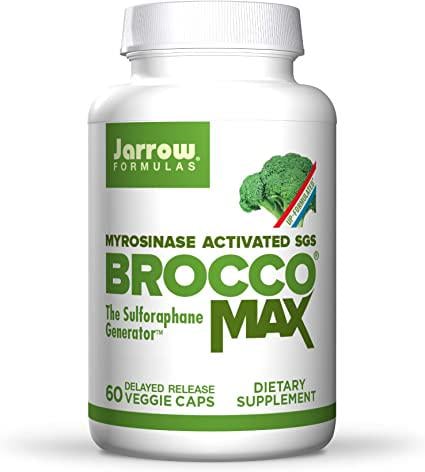 Натуральна добавка Jarrow Formulas BroccoMax Myrosinase Activated 60 вегакапс. (10001)