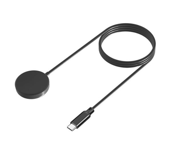 Кабель-зарядка USB для часов Type-C кабель для Samsung Galaxy Watch 6/7/FE Blаck