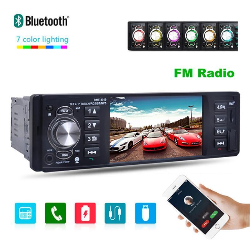 Магнитола в машину с блютузом Pioneer 4019 - фото 2