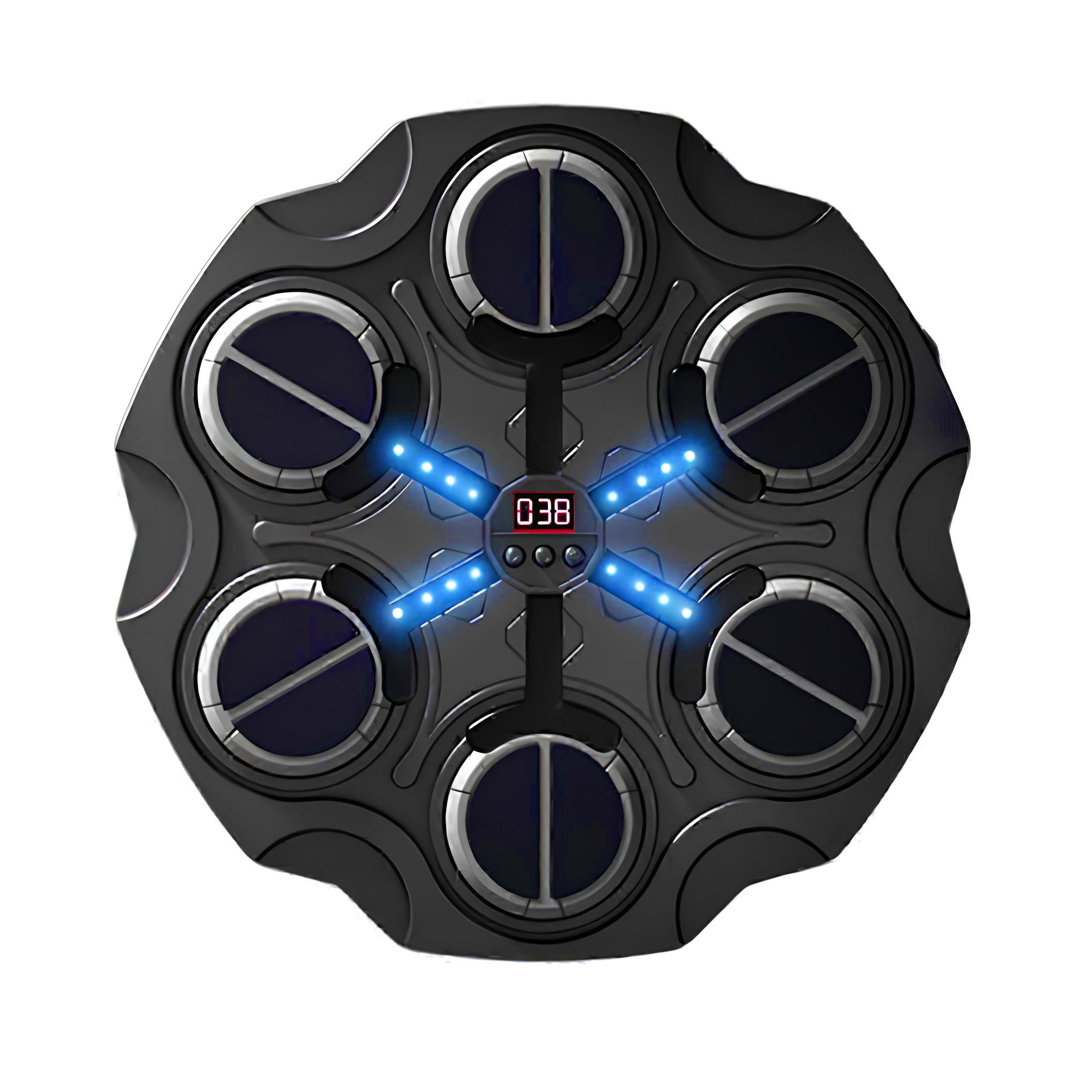 Мішень музична боксерська для тренувань з підсвічуванням та Bluetooth колонкою з рукавичками (bm5) Мішень музична боксерська для тренувань з підсвічуванням та Bluetooth колонкою з рукавичками (bm5)