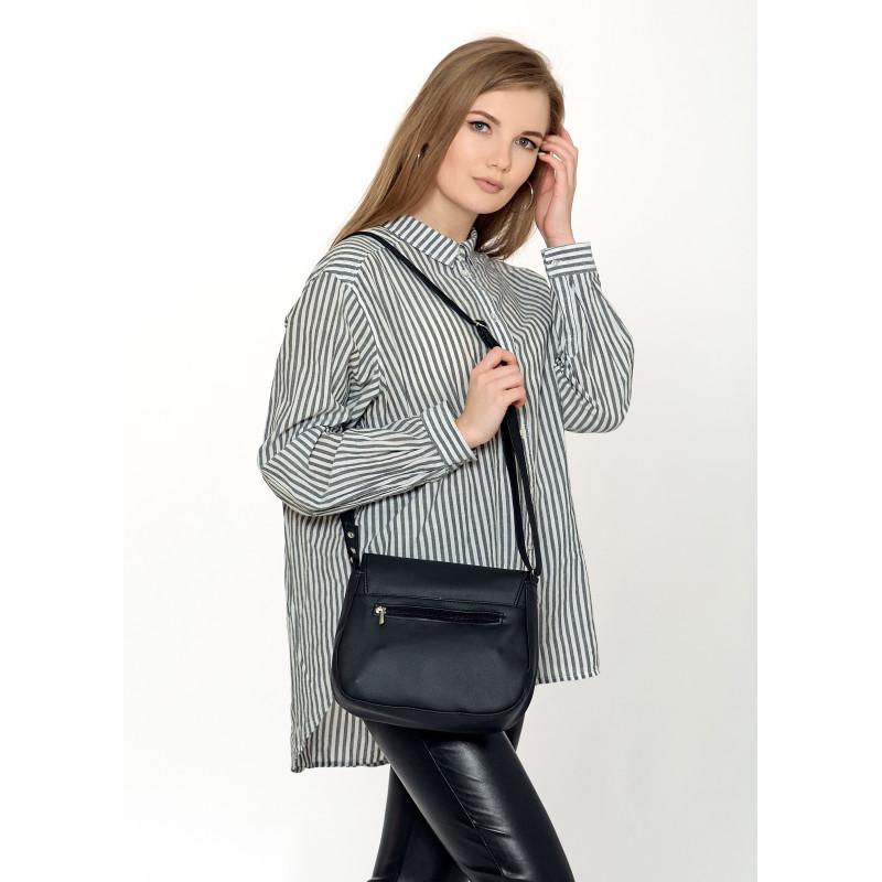 Сумка Кросбоді Rose MZNb 20x24x7 см Чорний - фото 11