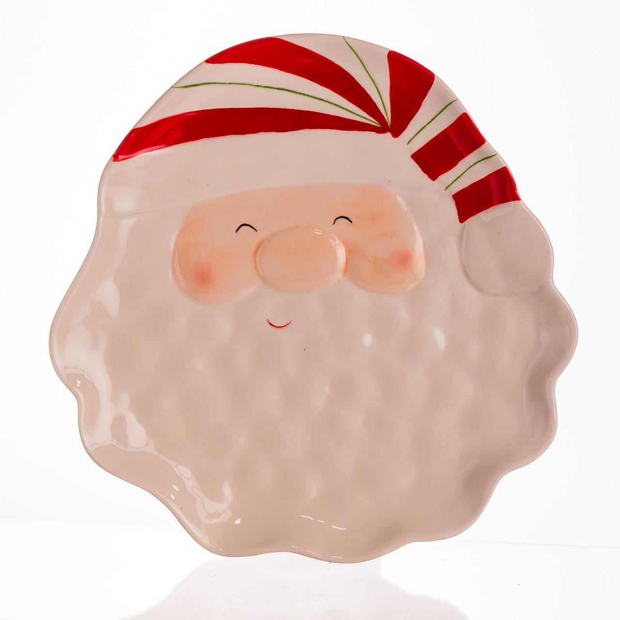 Тарелка фарфоровая Санта 25х25 см (CR-1-31)