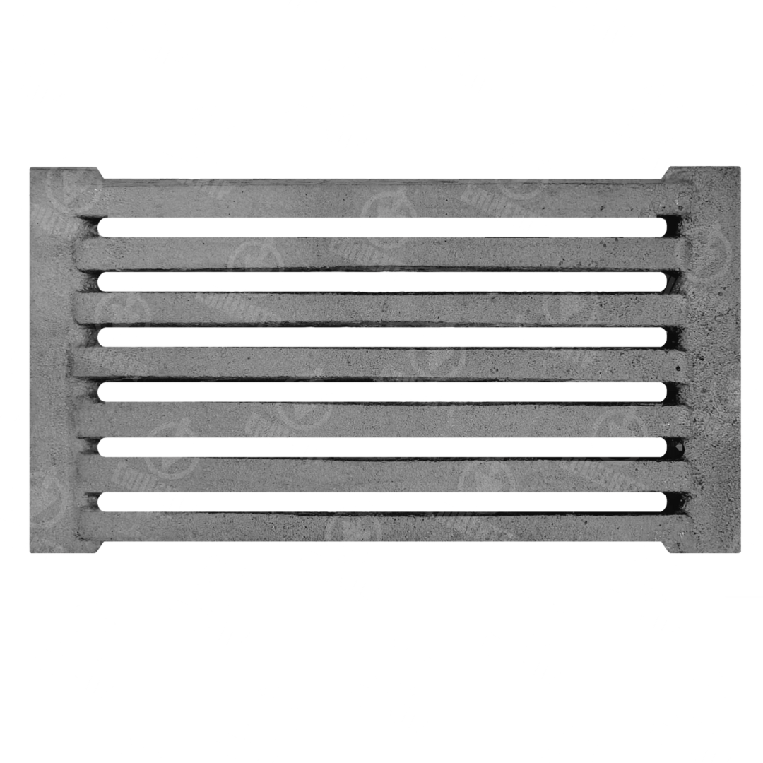 Колосникова решітка ГЛВТ РК-6 для печі та каміна чавунна 400х220 мм