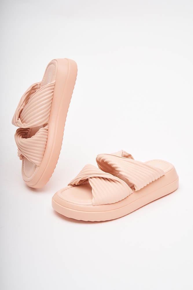 Шлепанцы женские Soprano р. 38 Бежевый (167421)