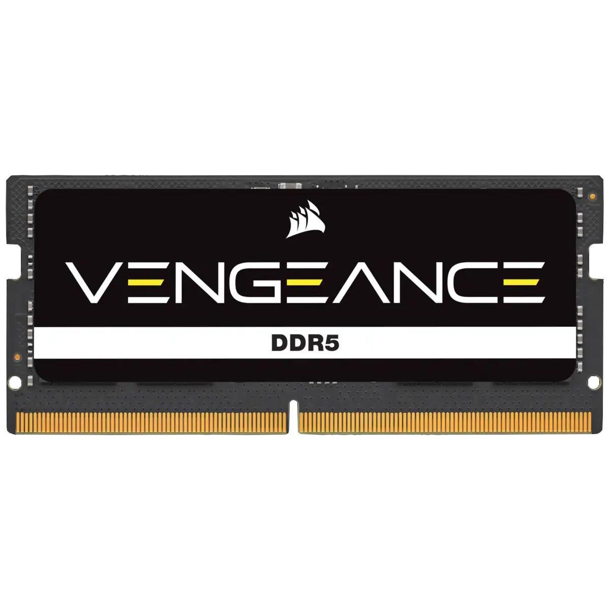 Оперативная память Corsair Vengeance DDR5 SO-DIMM 16GB/4800 Black (CMSX16GX5M1A4800C40)