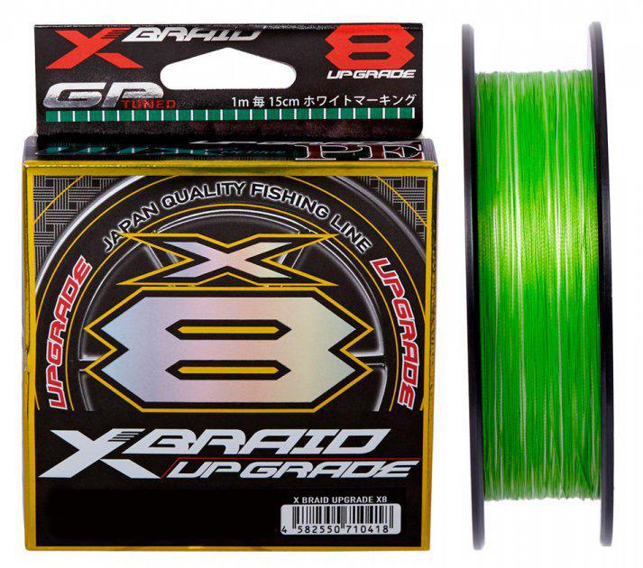 Шнур YGK X-Braid Upgrade X8 150 м №1,5 0,205 мм 30 Lb 13,5 кг (1013-5545.03.64)