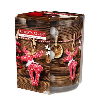 Свечка ароматическая Bispol Рождественский подарок (27282)