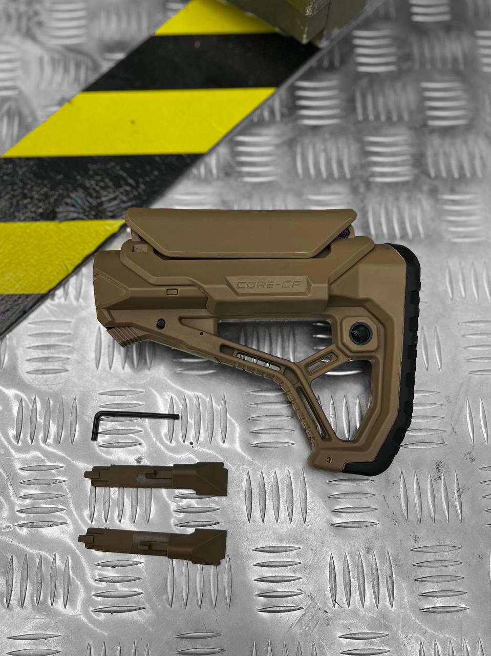 Приклад FAB Defense GL-CORE CP без трубы Coyote - фото 4 Приклад FAB Defense GL-CORE CP без трубы Coyote - фото 4