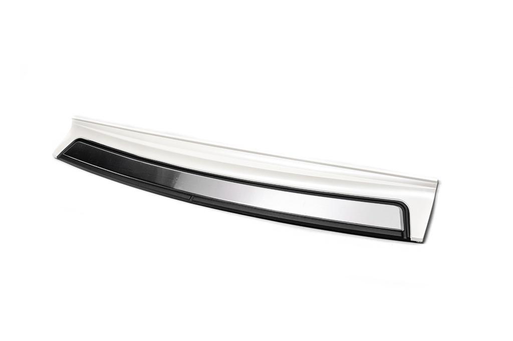 Вставка на задний бампер ABS-2025 для Toyota Land Cruiser 200 2016-2025 гг. нержавеющая сталь (2696236588)