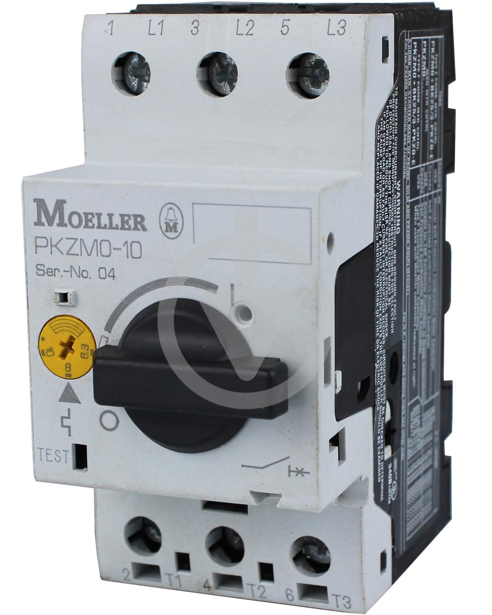 Автомат защиты двигателя Eaton 0-6.3-10A PKZM0-10 (13475391)