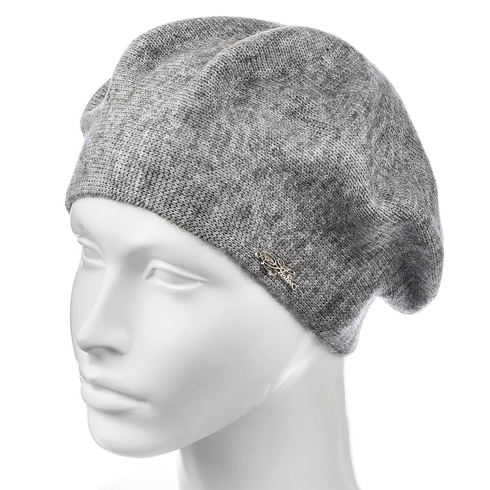 Берет шерстяной Atrics WH672 L/р. 57-58 Светло-серый