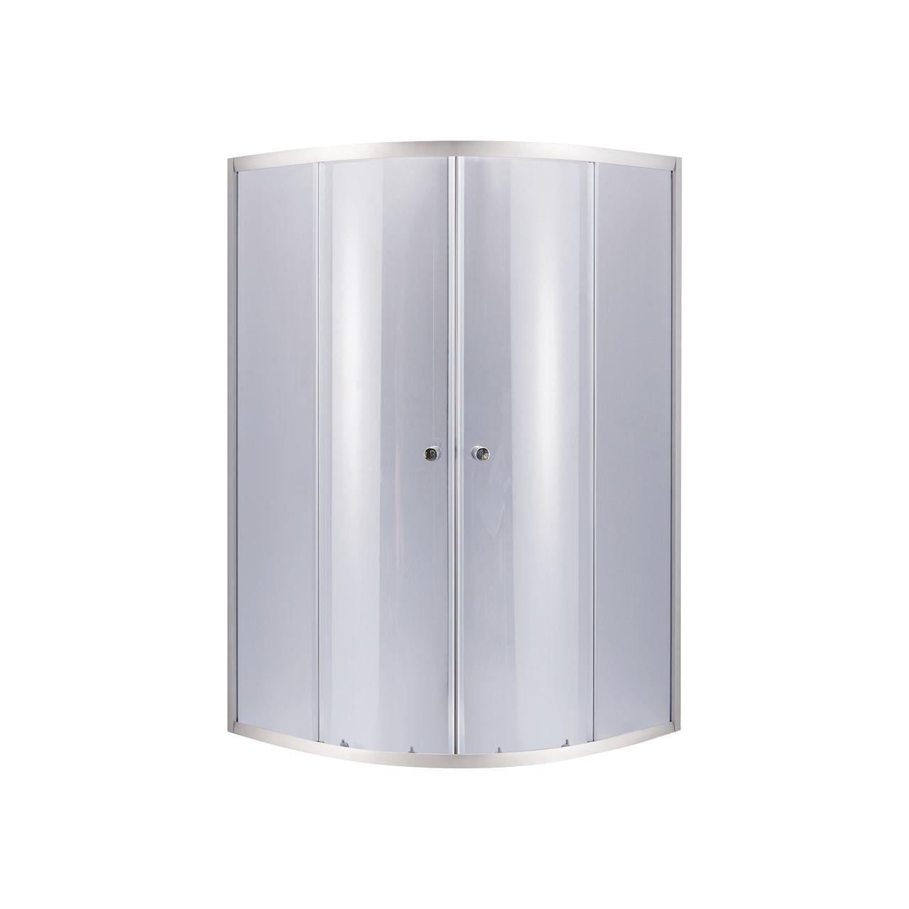 Душевая кабина Lidz Latwa SC80x80.SAT.HIGH.GR стекло тонированное 4 мм без поддона (3137793066)