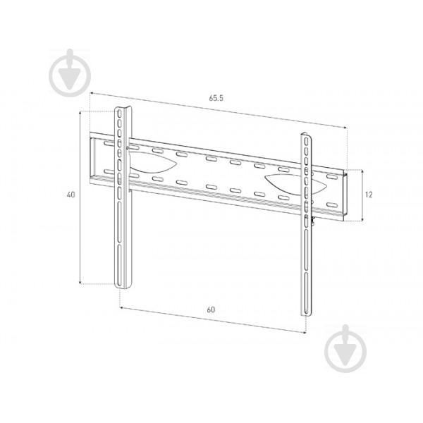 Кронштейн для телевизора Sonorous Surefix 235 Черный (SUREFIX 235) - фото 2