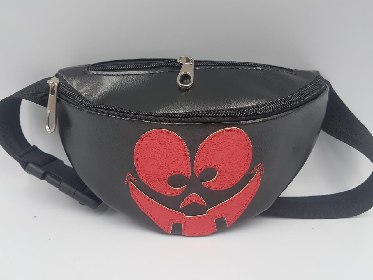 Сумка на пояс Forsa Чудик бананка Черный