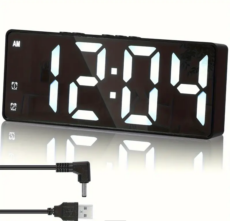 Часы-будильники светодиодные Черные (SZ-810) Часы-будильники светодиодные Черные (SZ-810)