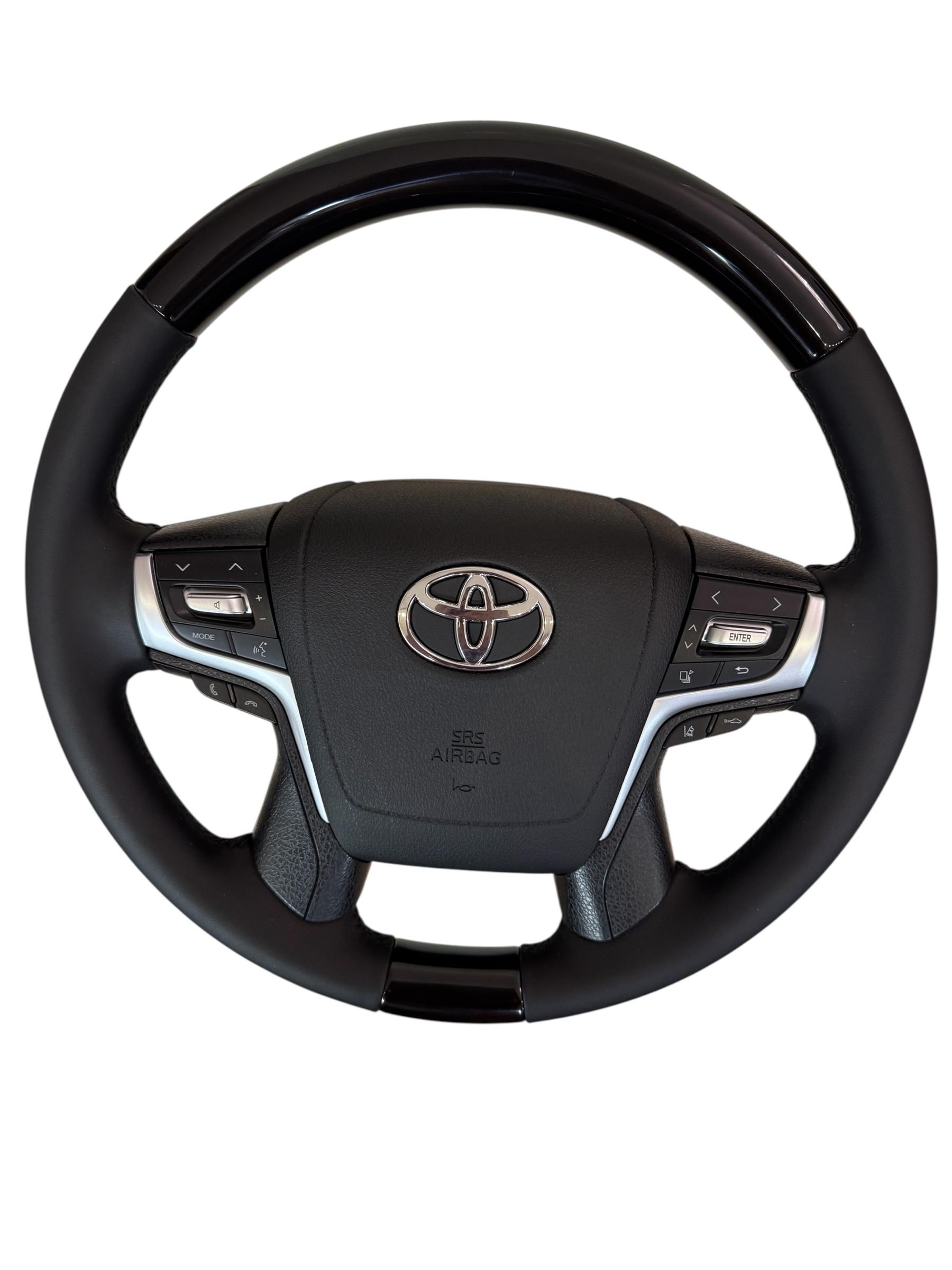 Руль для Toyota Land Cruiser 200 Prado 150 Классика рояльный лак (28753123) - фото 7 Руль для Toyota Land Cruiser 200 Prado 150 Классика рояльный лак (28753123) - фото 7