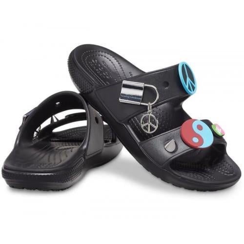В'єтнамки чоловічі Crocs Classic Feel the Positivity Sandal р. 37-38 Чорний (8510)
