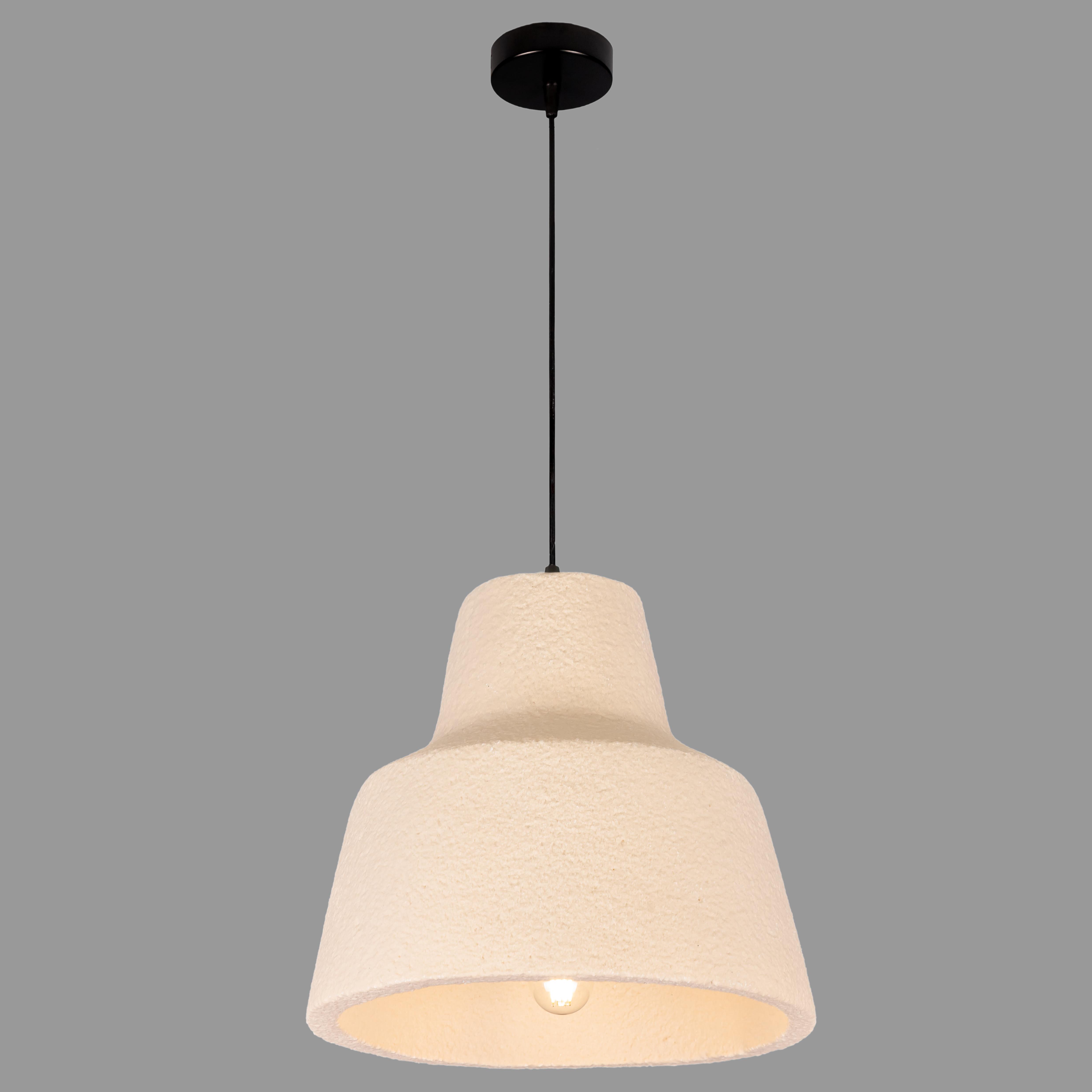 Люстра гипсовая Wabi-Sabi 34 см Бежевый (909-XL3624 (345) BEIGE)