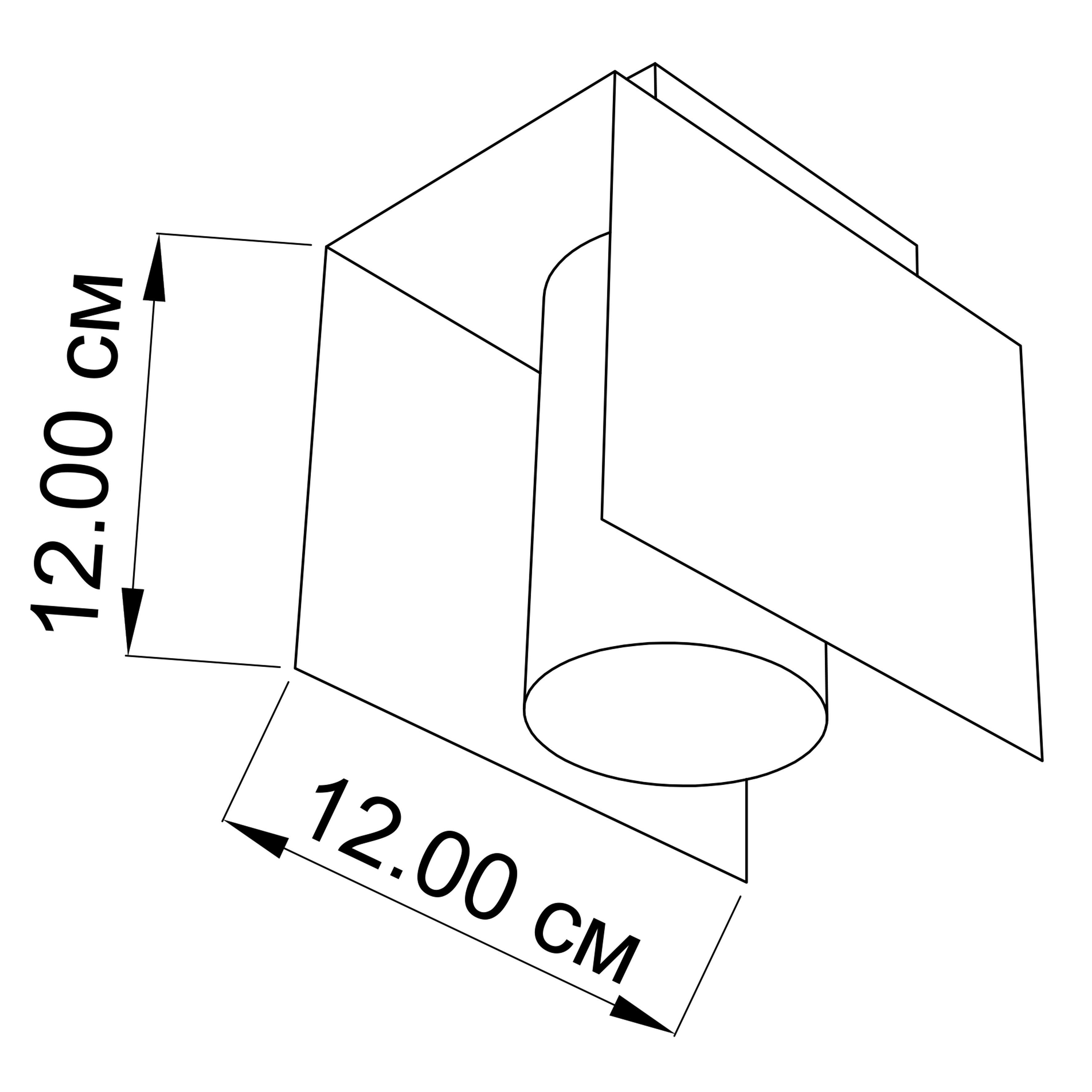 Светильник точечный Imperium Light Bonn 1 WH/BK 316112.01.05 - фото 4