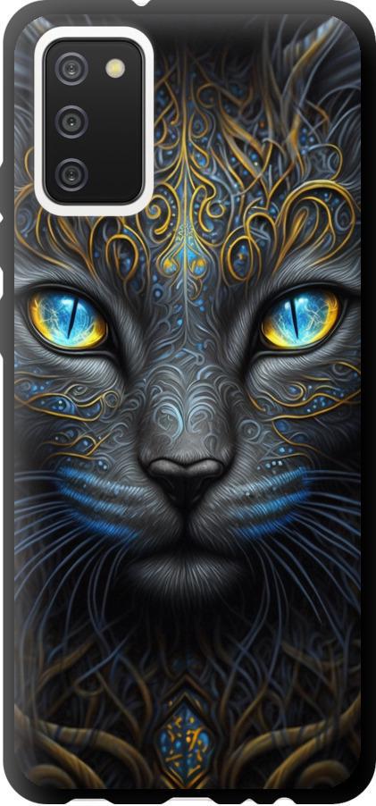 Чехол на Samsung Galaxy A02s A025F Кошка (5548b-2203-42517) Чехол на Samsung Galaxy A02s A025F Кошка (5548b-2203-42517)