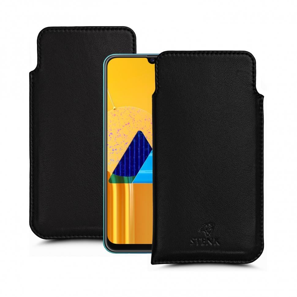 Футляр Stenk Elegance для Samsung Galaxy M30s Черный (64227)
