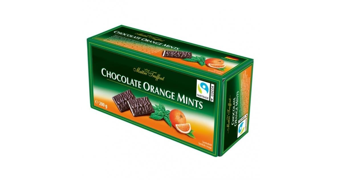 Конфеты шоколадные Maitre Truffout Orange Mints 200 г (21099007)