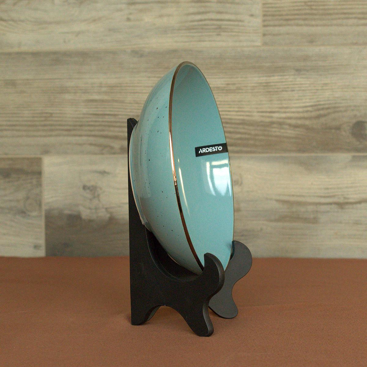 Набор тарелок Ardesto Bagheria 16 Misty Blue - фото 5