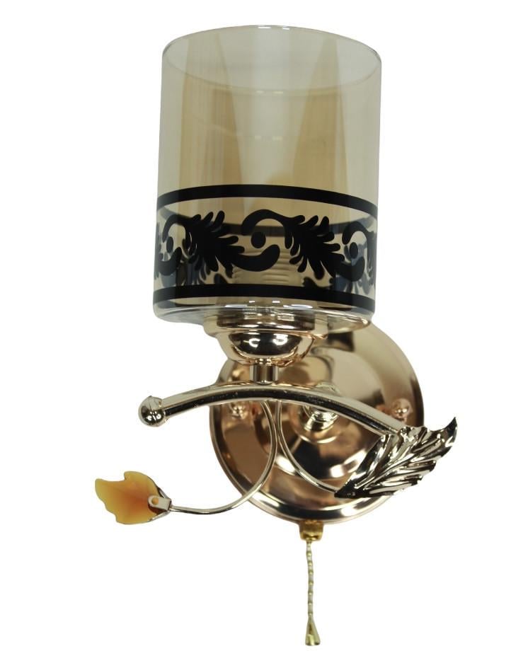 Бра настенное SVLIGHT 9654/1 одноламповое Золото (1511672543)