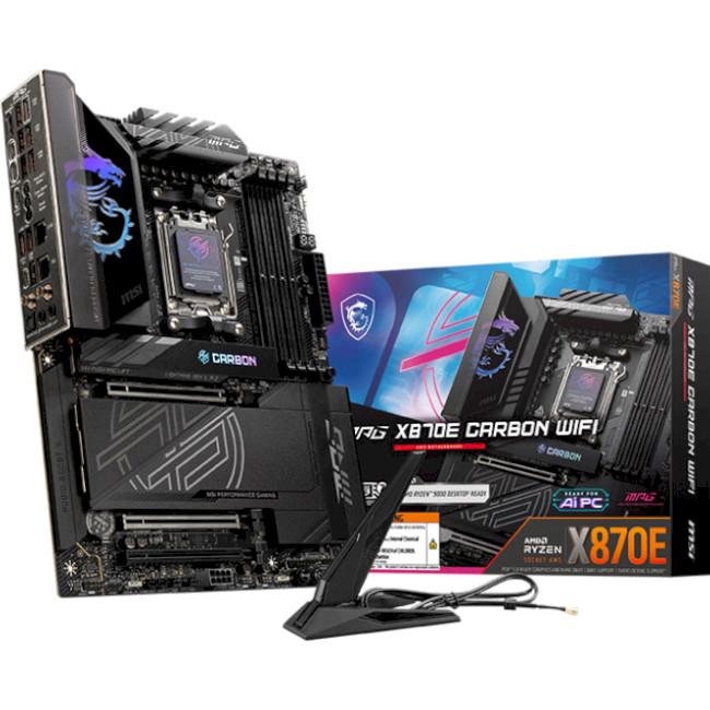 Материнская плата ATX MSI MPG X870E CARBON WIFI Socket AM5/AMD X870/1xHDMI/2xUSB Type-C - фото 5