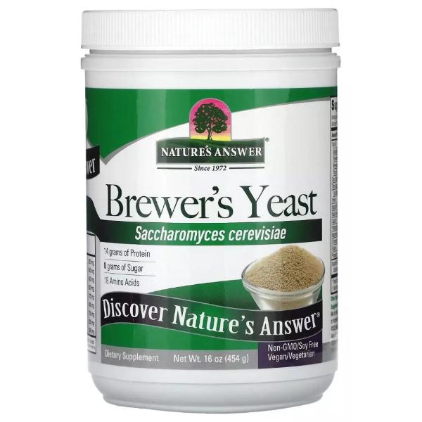 Пивные дрожжи Nature's Answer Brewer's Yeast 454 г 15 порций (000022205)