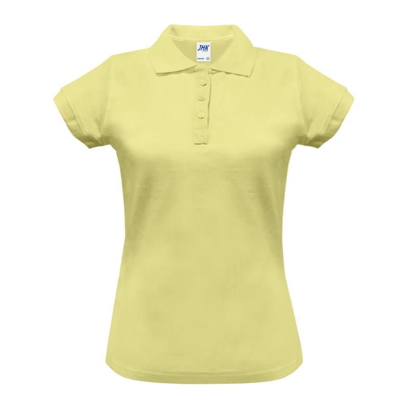 Поло JHK POLO REGULAR LADY M Светло-желтый (LY)