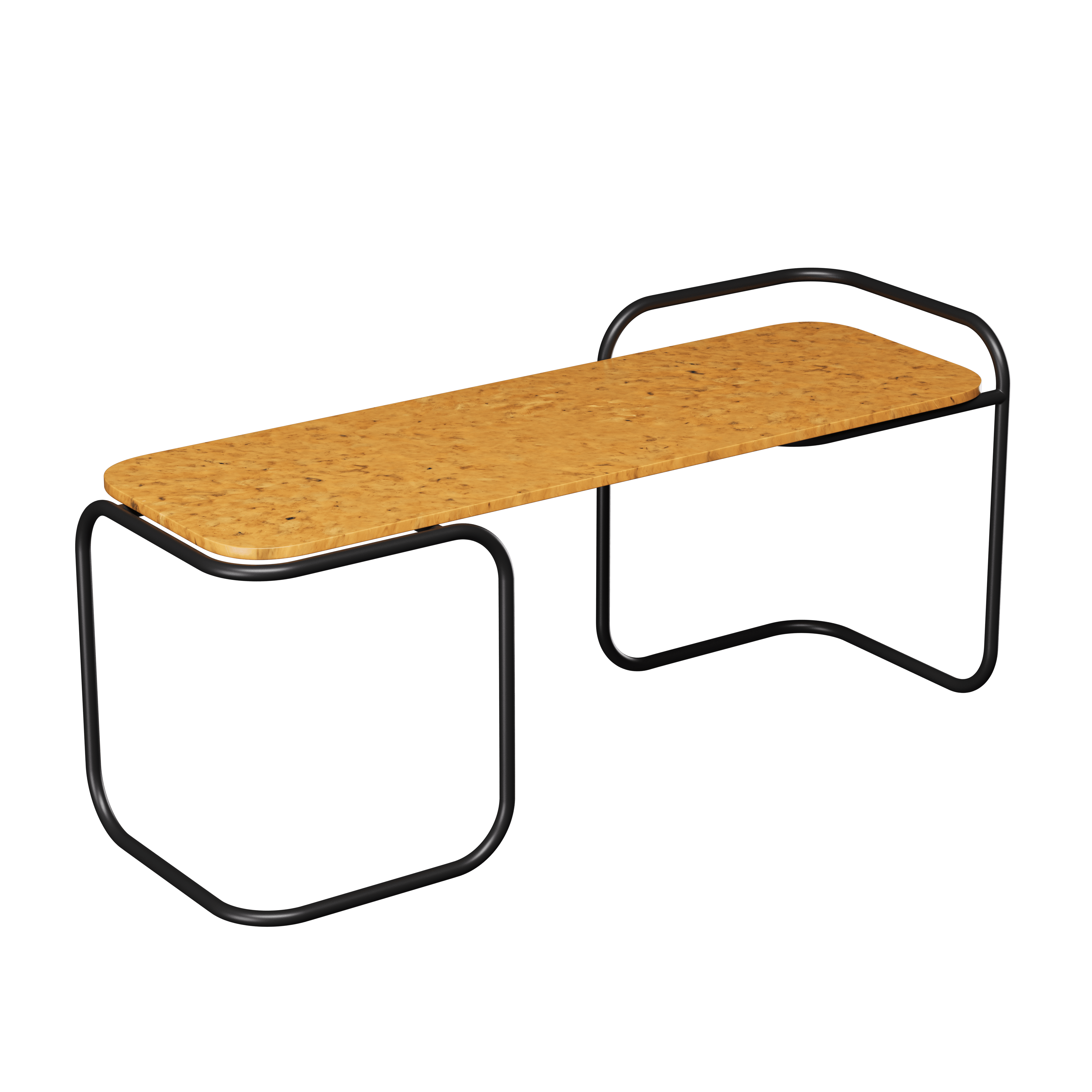 Лавка Recast Plastic помаранчева 120х50х45 см (LV300)