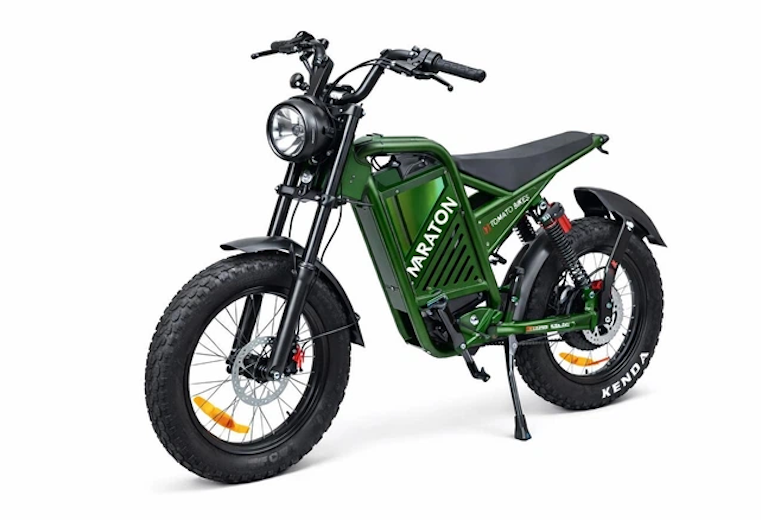Электровелосипед Maraton 20" DM01 TOMASO с приводом 48V 1500W 25Ah Зеленый (НФ-00000732)