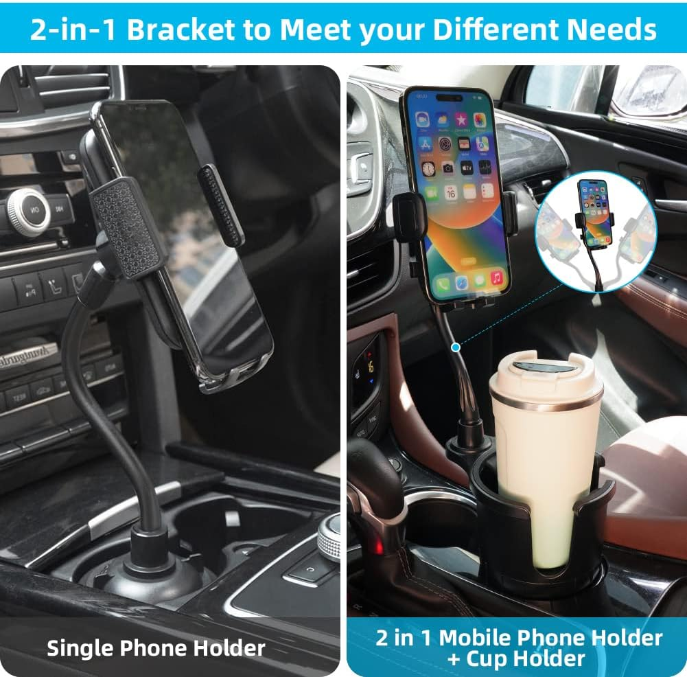 Держатель автомобильный VHG A086 Car Holder Phone Mount Black - фото 9