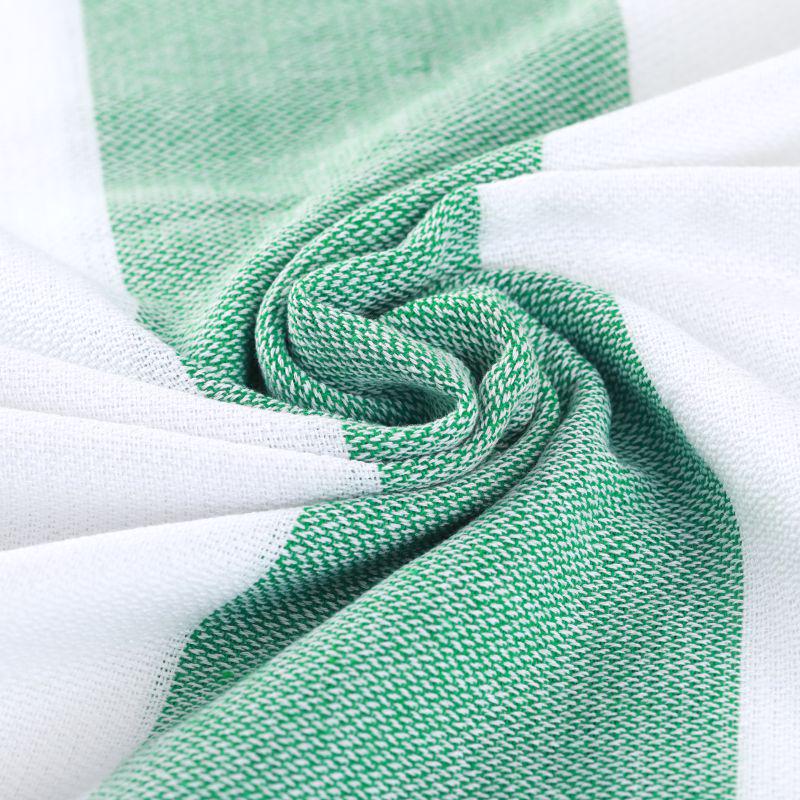 Рушник пештемаль Lovely Svi бавовна XХL 100x180 см Green/Blue Stripes (6032025) - фото 5