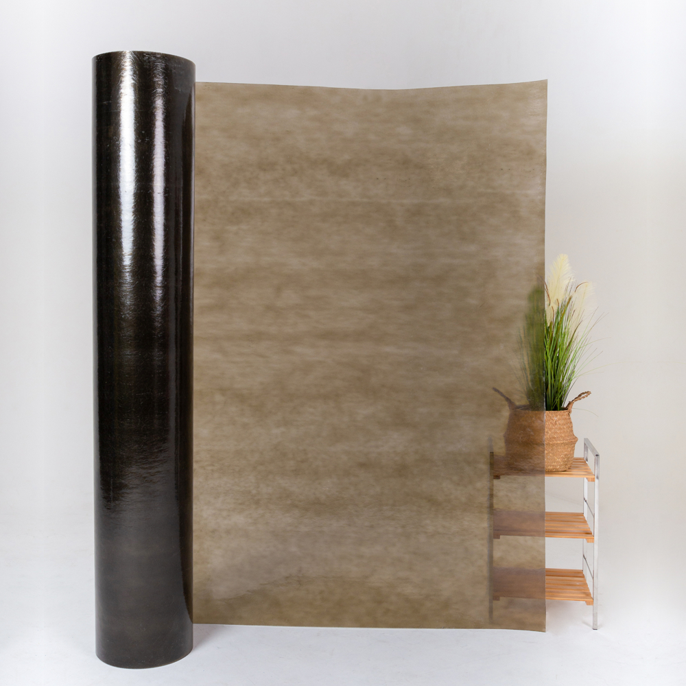 Шифер в рулонах пластиковый плоский PolyRoll 1,5 м Коричневый