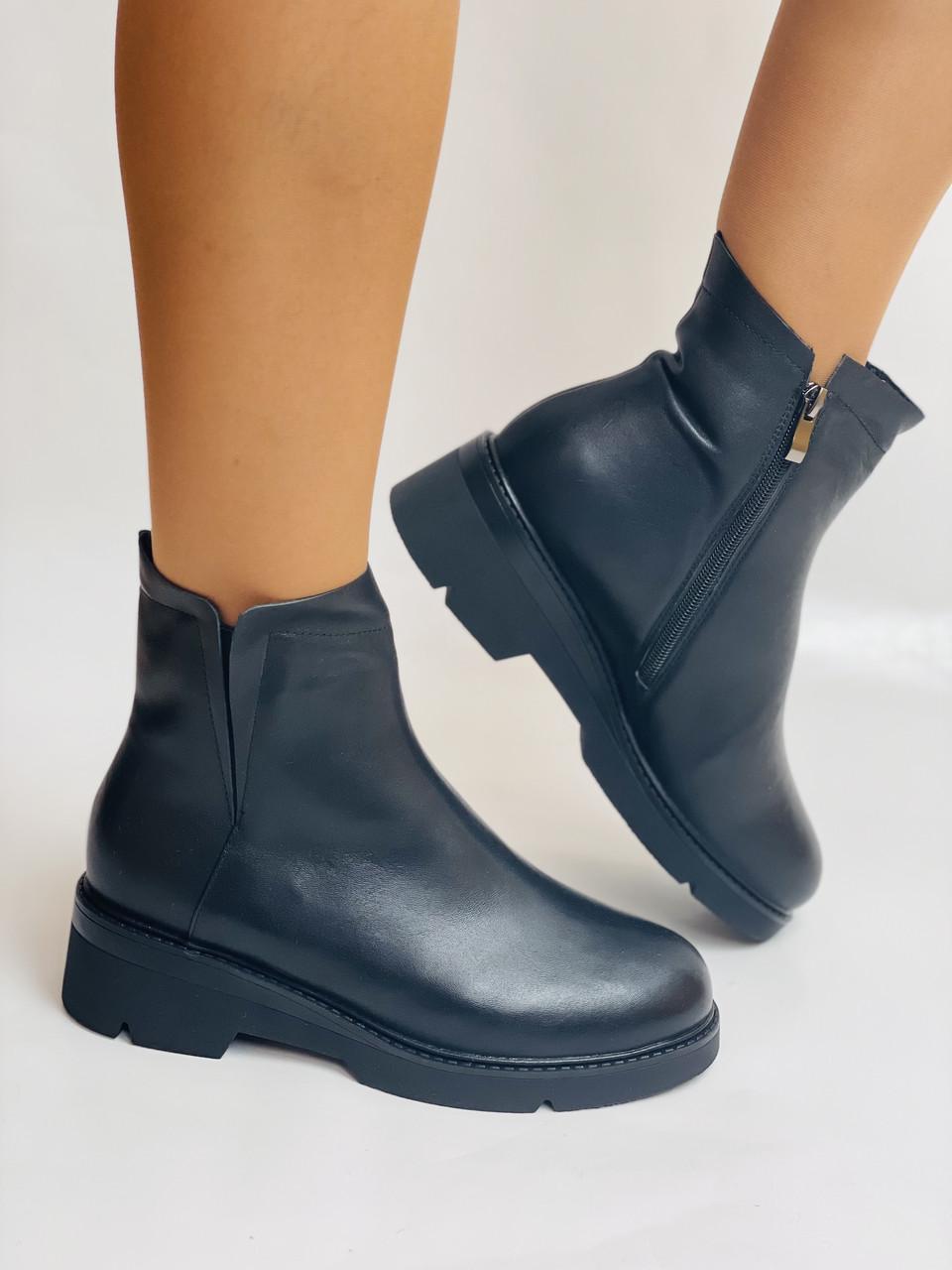 Ботинки женские зимние Blue Tempt р. 39 25,0 см Черный (2699)