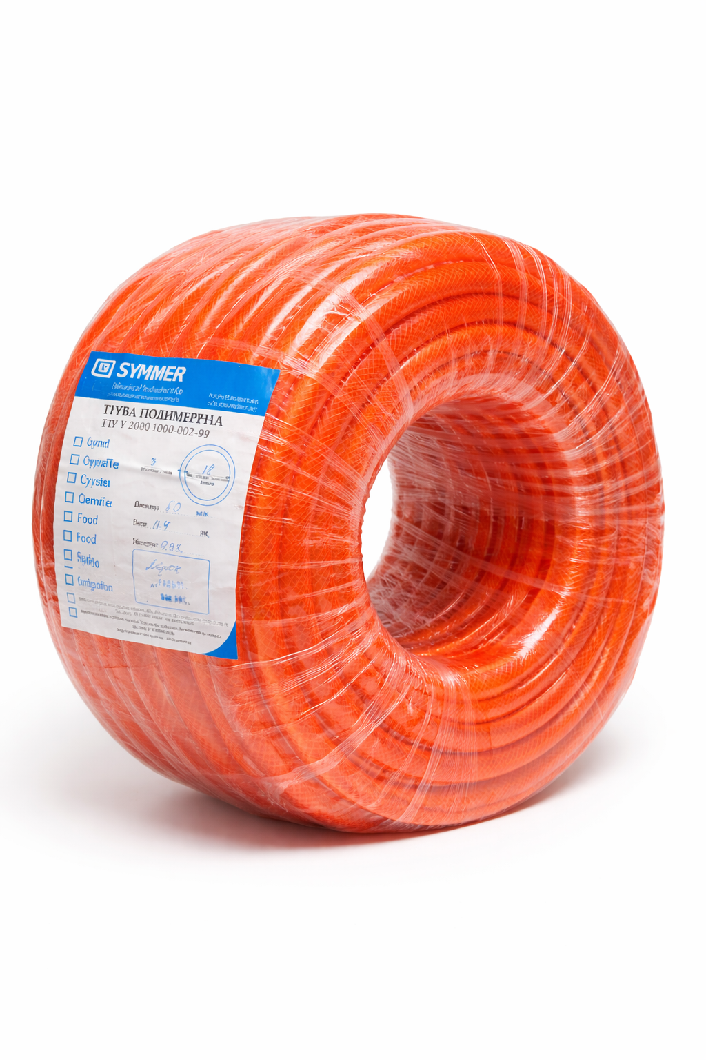 Шланг тосольный армированный Symmer ChemTex ПВХ силиконовый d 13 мм/3 мм 50 м (2157) Шланг тосольный армированный Symmer ChemTex ПВХ силиконовый d 13 мм/3 мм 50 м (2157)