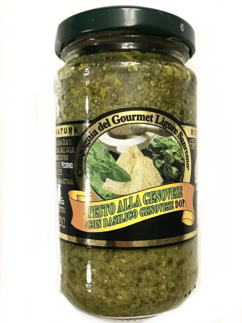 Соус Pesto Alla Genovere Con Basilico Genovere 185 г (1772878978)