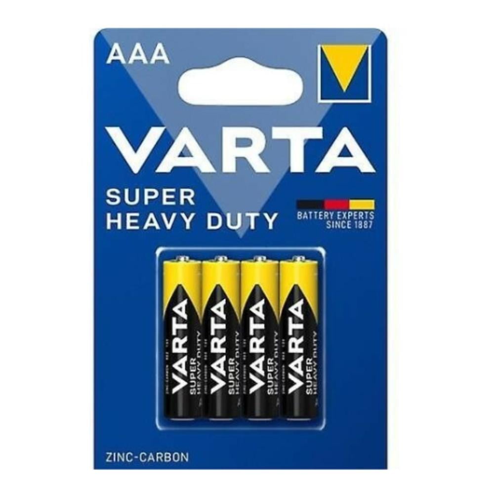 Батарейки Varta R3 AAA Super Heavy Duty 1,5V 4 шт. (4008496676187)