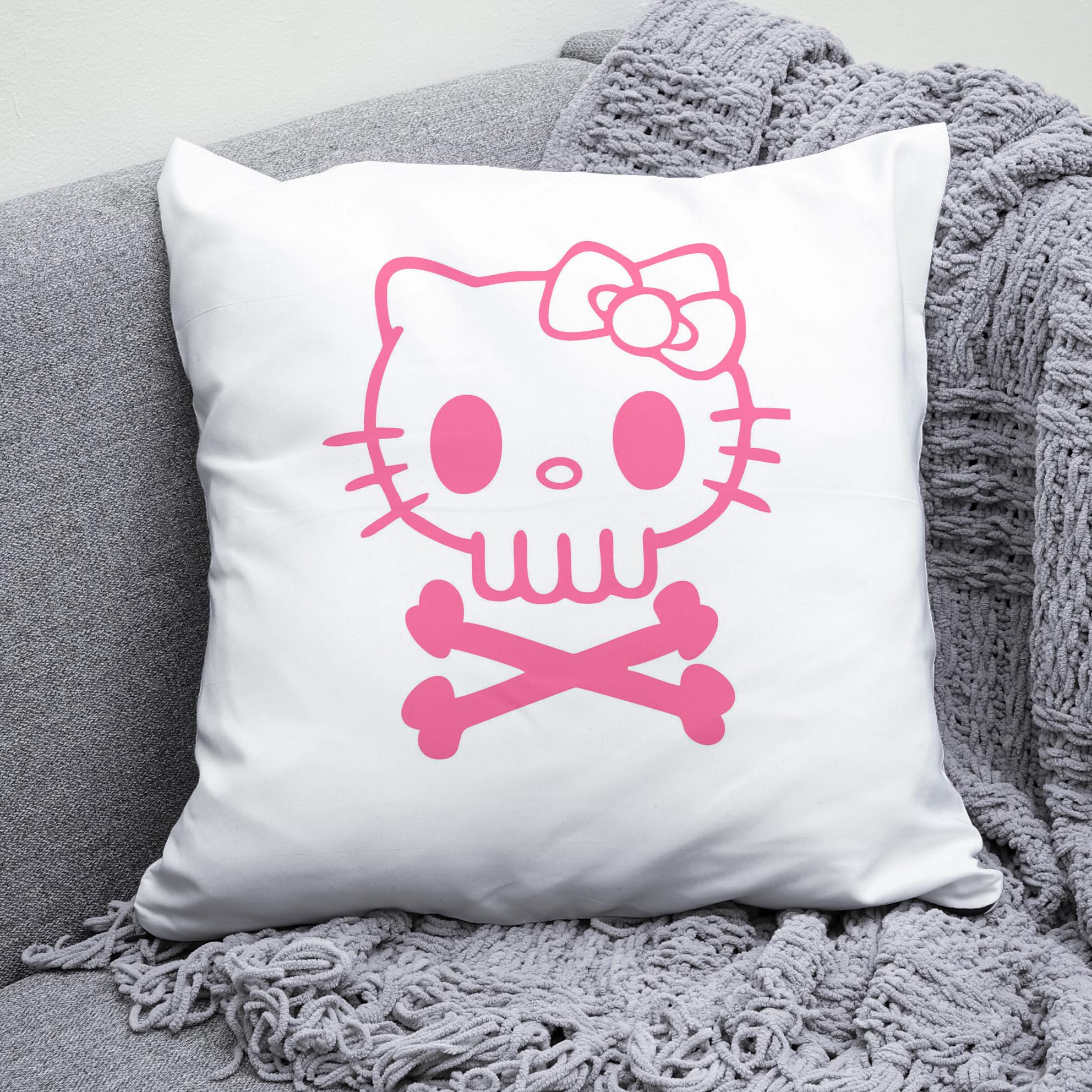 Плюшевая подушка квадрат с принтом Hello Kitty "2 (397)