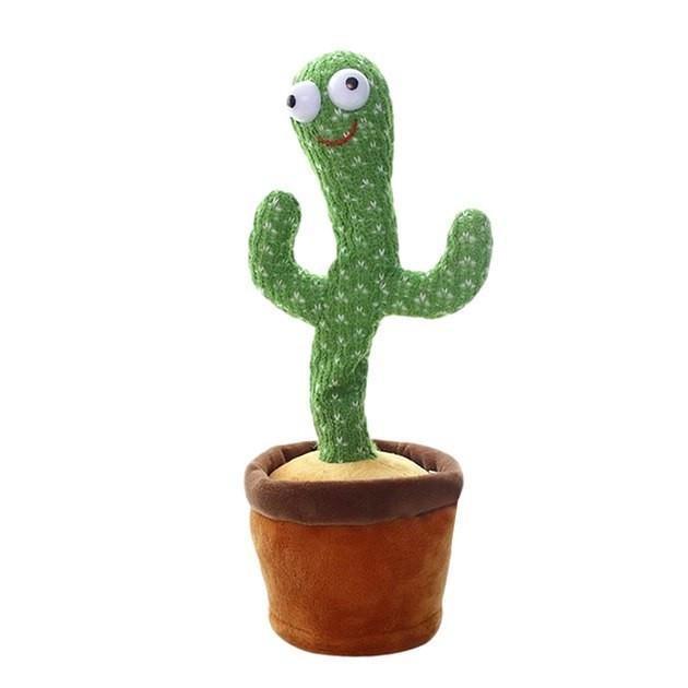 Игрушка Dancing Cactus на батарейках 120 песен с подсветкой (1758049206)