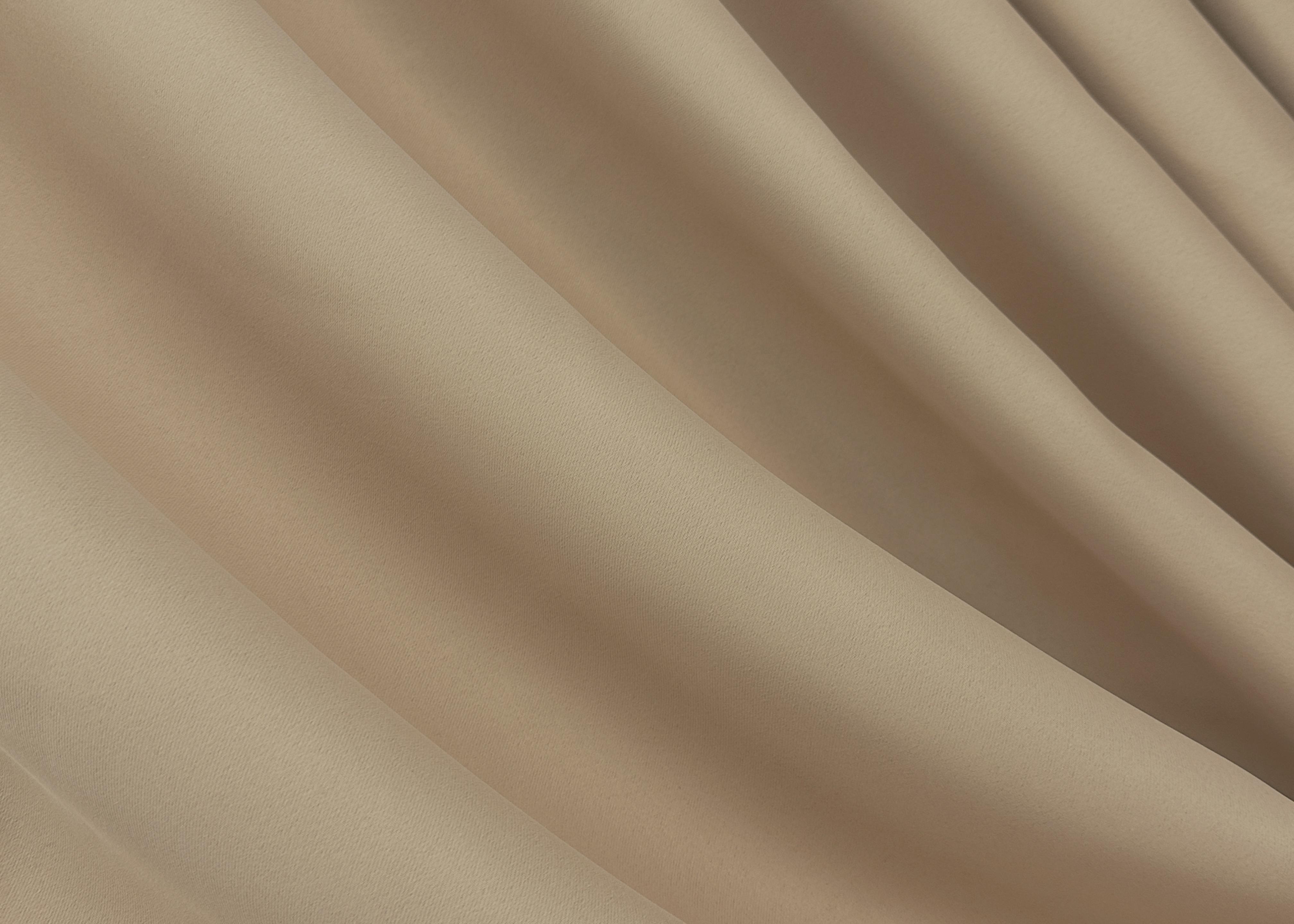 Комплект готовых штор VR-Textil Блэкаут Bagema Rvs №1240ш 150х295 см 2 шт. Бежевый (33-0623) - фото 6