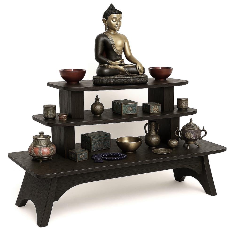 Алтарь для медитации из дерева Пиорис Венге (ЛАТ-001512)