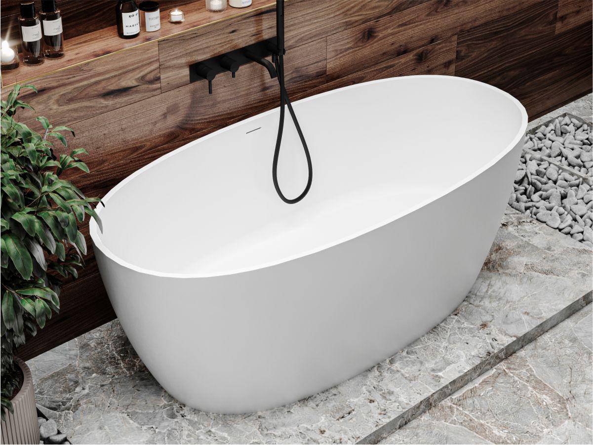 Ванна из искусственного камня Miraggio IRELAND Белый (18302)